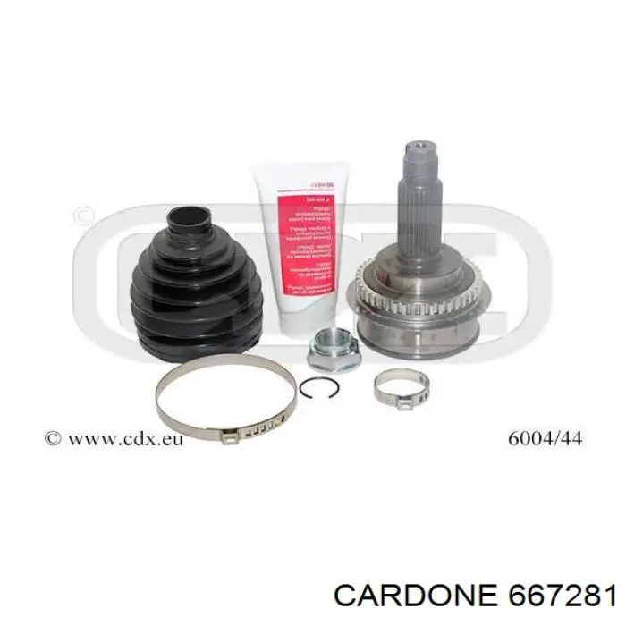 Przegub homokinetyczny przedni zewnętrzny HDK FU028A44 cena, od 57,17 USD