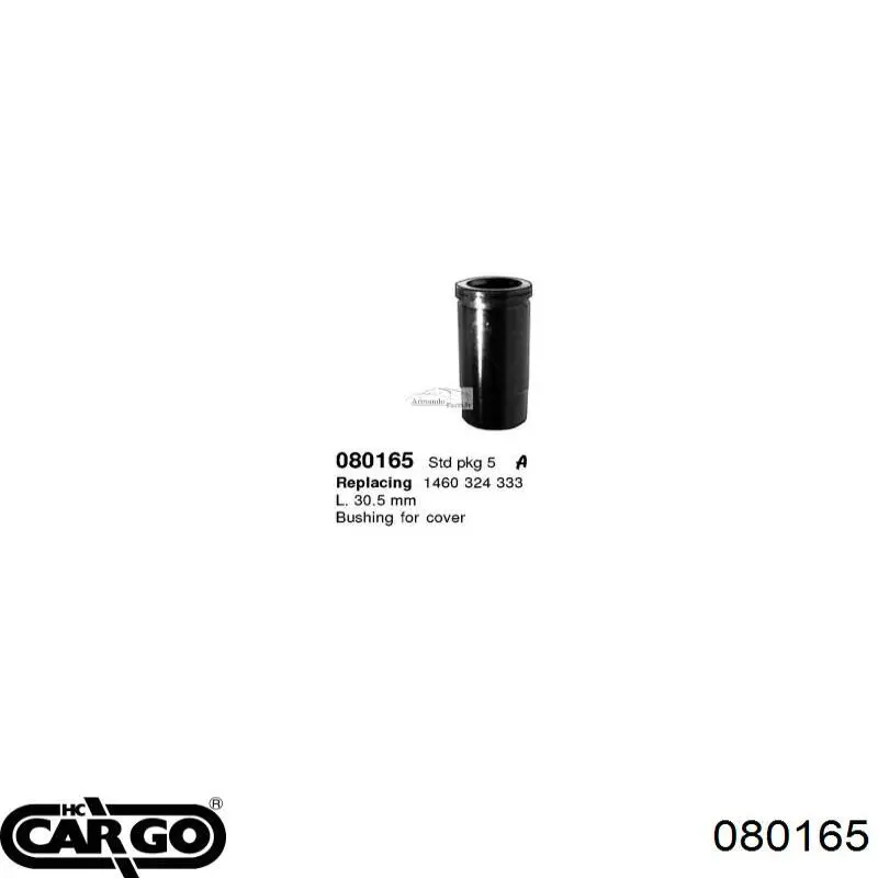 080165 Cargo Zestaw naprawczy pompy wtryskowej wysokiego ciśnienia