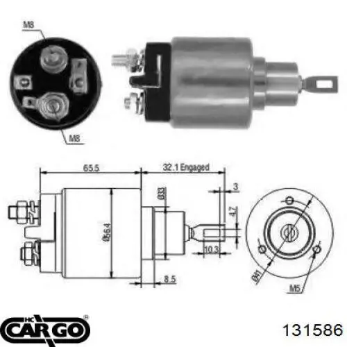 Elektromagnes rozrusznika ZM 573 cena, od 26,24 USD
