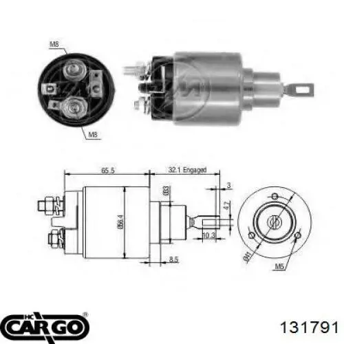 131791 Cargo elektromagnes rozrusznika