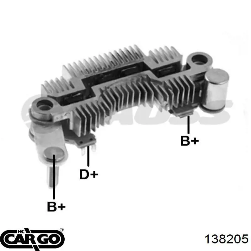 Do koszyka ARC9018 AS/Auto Storm Mostek prostowniczy alternatora = Moster diodowy alternatora