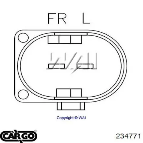 Do koszyka 0031547306 Mercedes Regulator alternatora (przekaźnik ładowania)