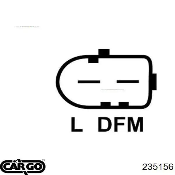 235156 Cargo regulator alternatora (przekaźnik ładowania)