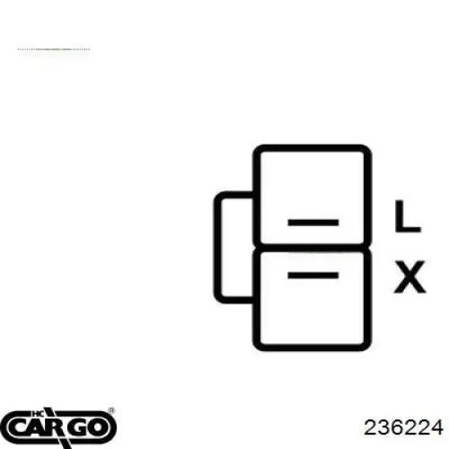 236224 Cargo regulator alternatora (przekaźnik ładowania)