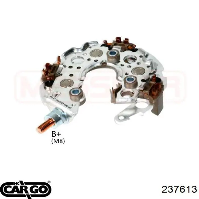 Do koszyka INR431 WAI Mostek prostowniczy alternatora = Moster diodowy alternatora