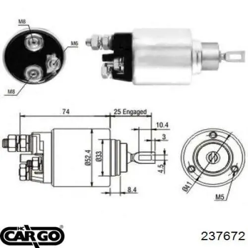 Do koszyka 940113050584 Magneti Marelli Elektromagnes rozrusznika