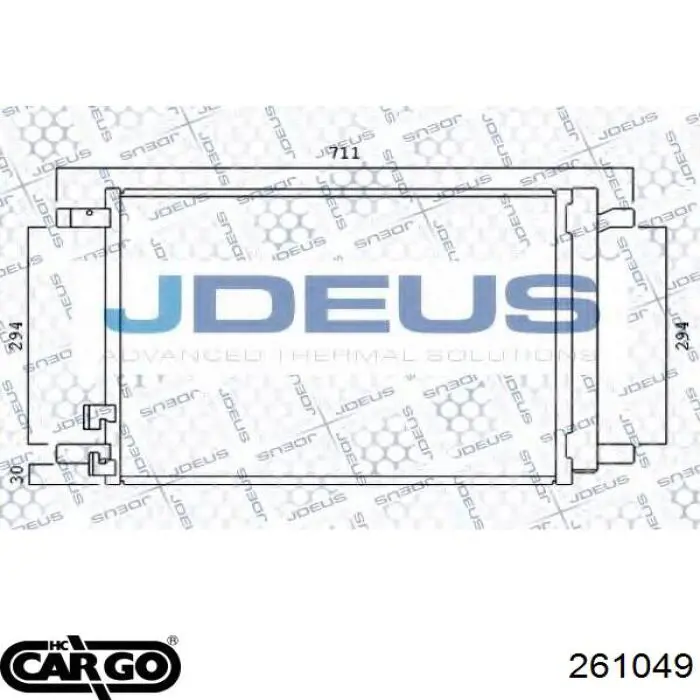 261049 Cargo chłodnica klimatyzacji