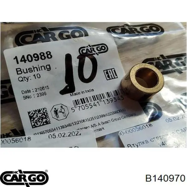 B140970 Cargo Tuleja rozrusznika
