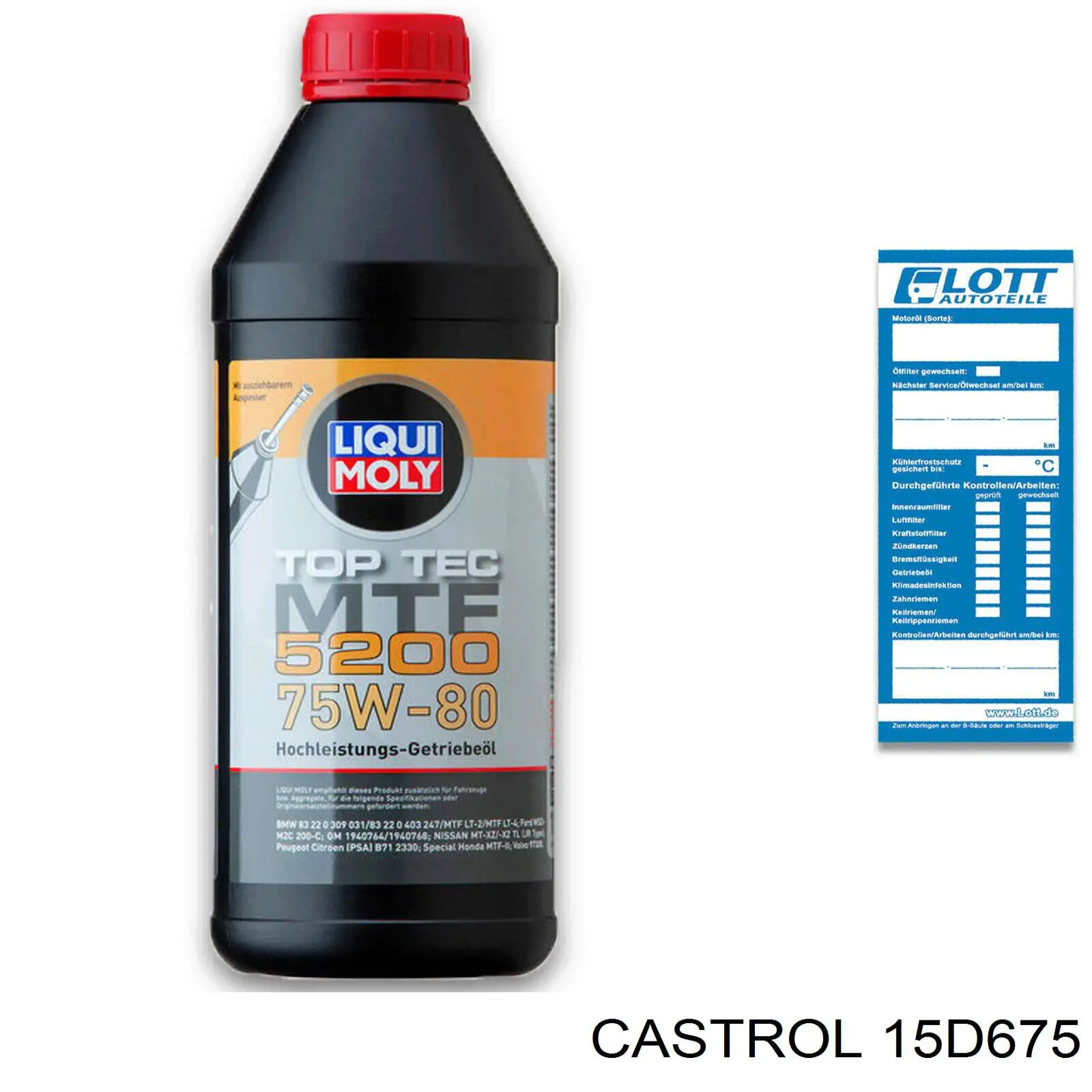 Olej przekładniowy Castrol 15D675 cena, od 25,70 USD