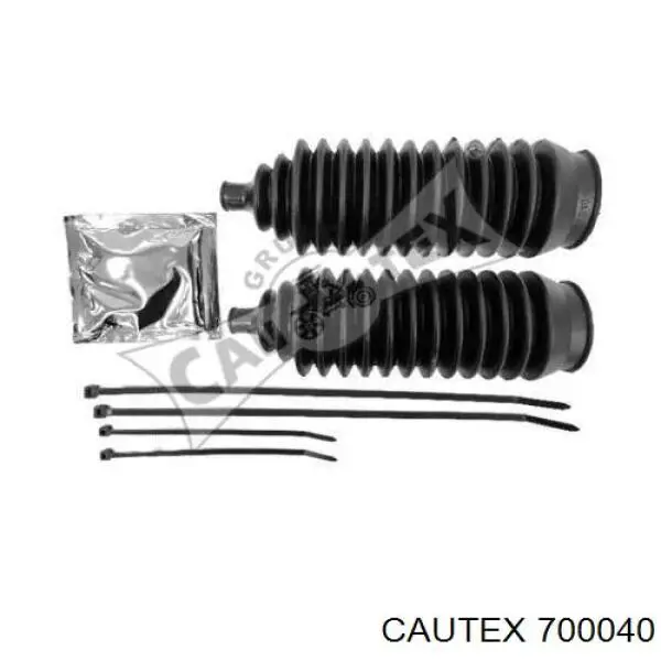 Do koszyka 700040 Cautex Osłona mechanizmu kierowniczego (maglownicy)
