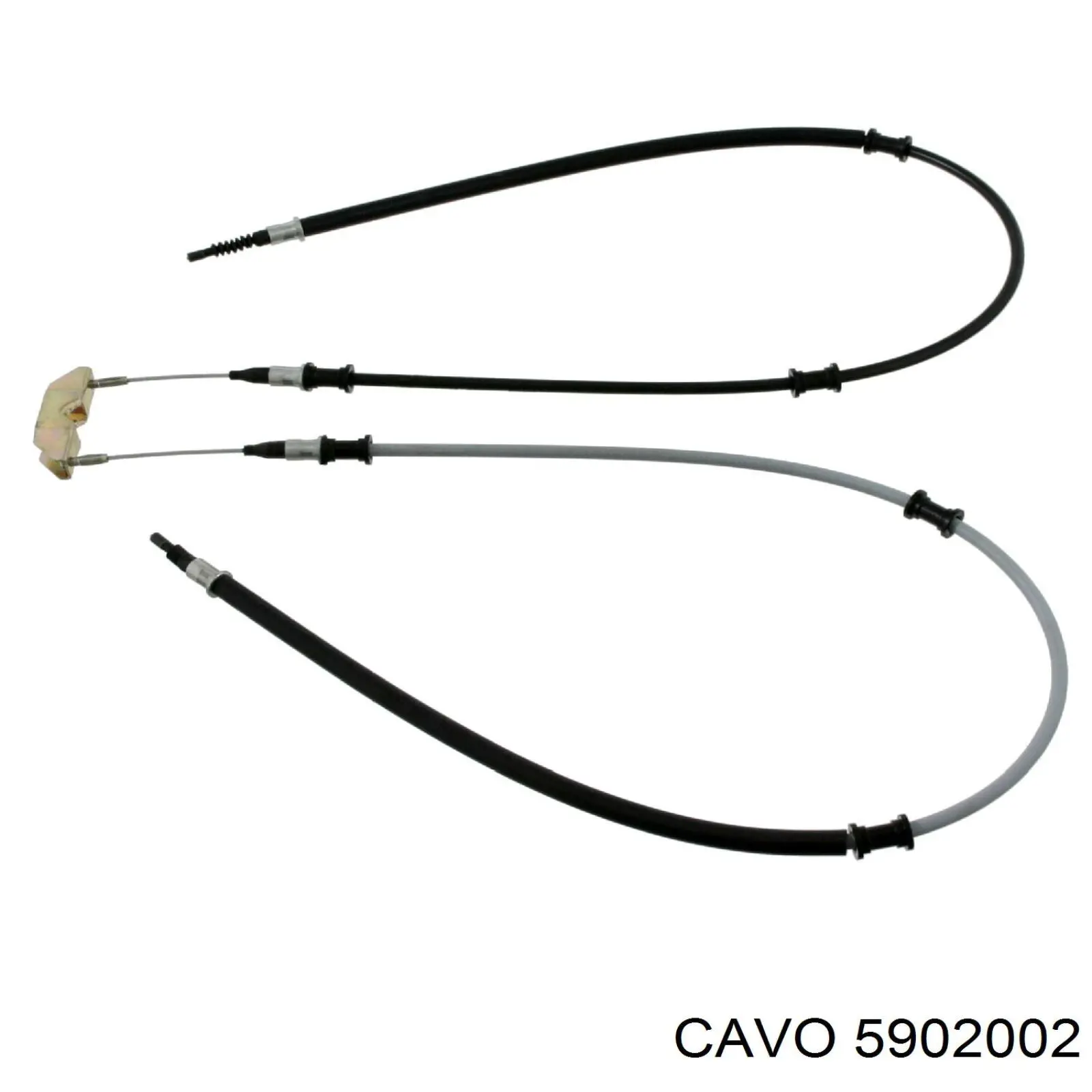 Linka hamulca ręcznego tylna prawa/lewa Cavo 5902002 cena, od 27,18 USD