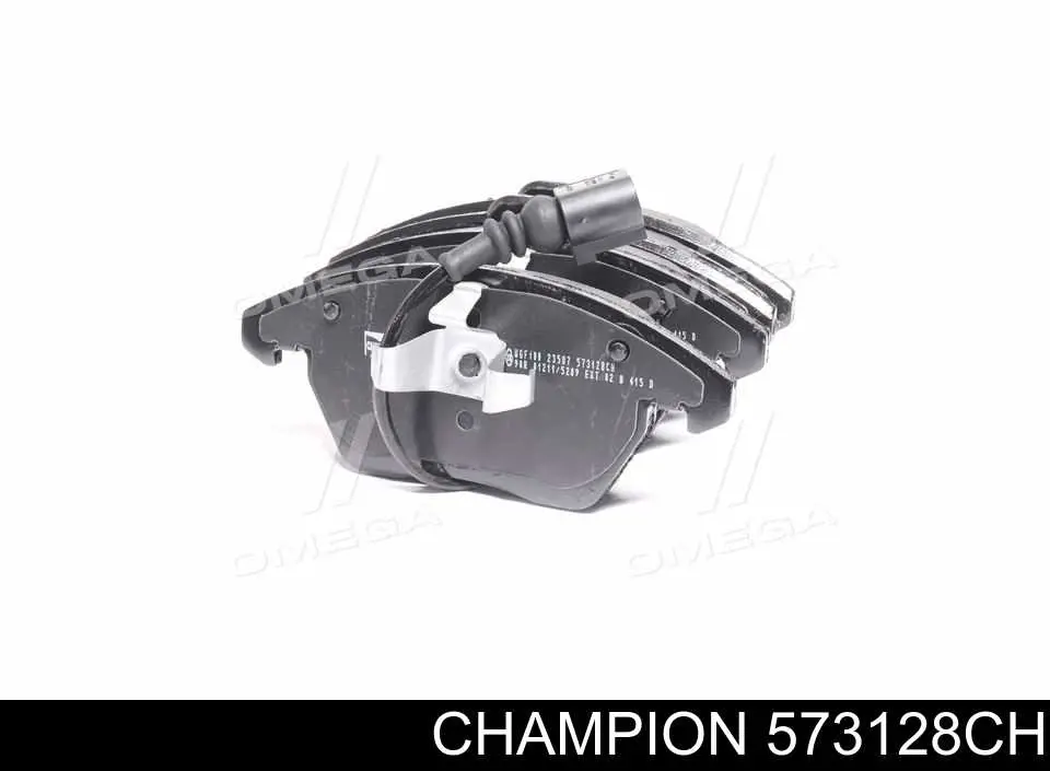 573128CH Champion Klocki hamulcowe przednie tarczowe