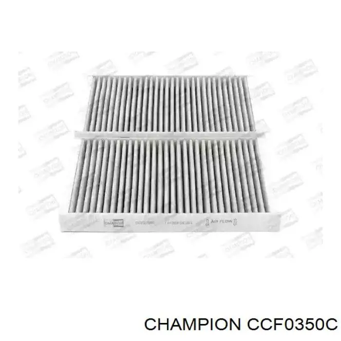Filtr kabiny Champion CCF0350C cena, od 16,95 USD