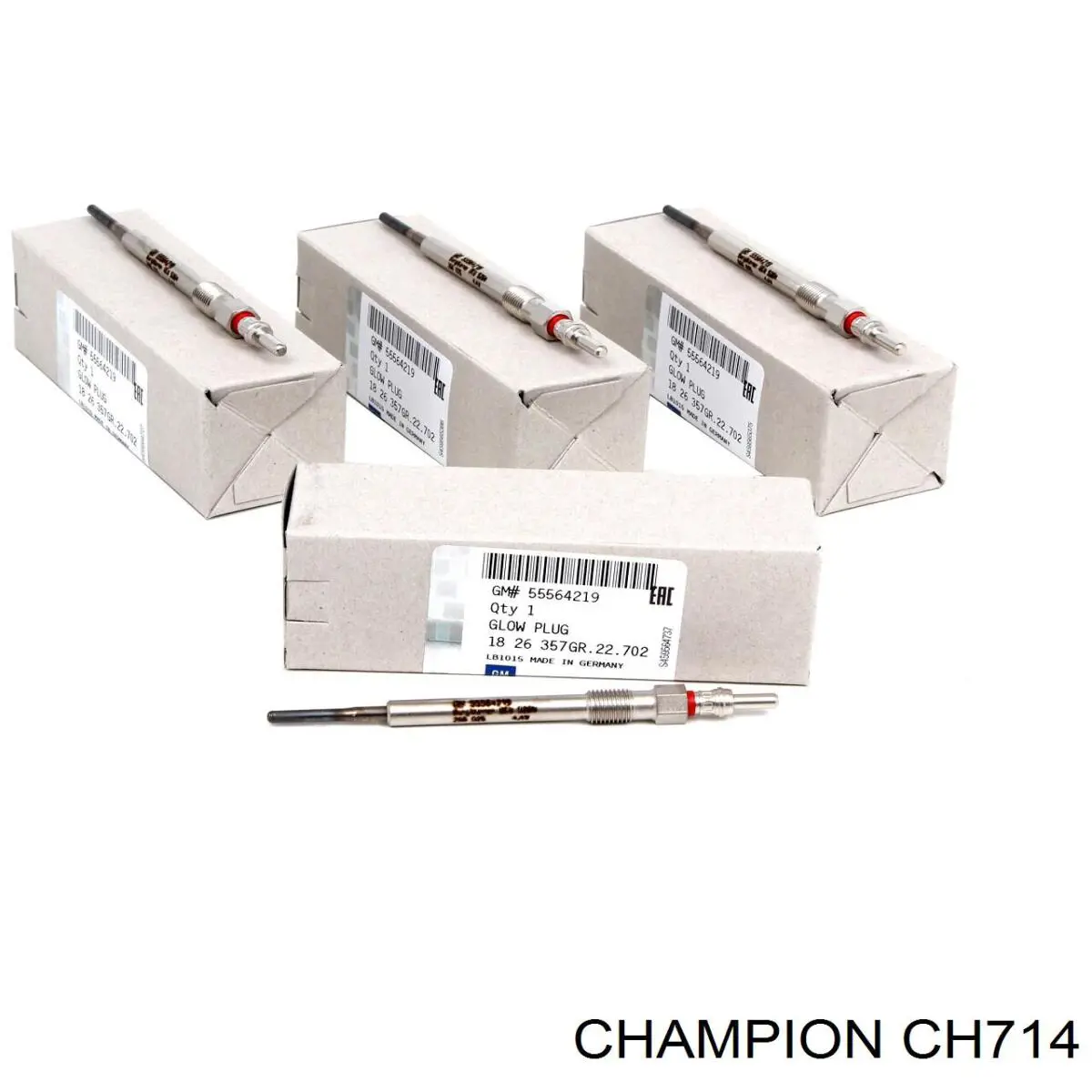 Do koszyka CH714 Champion Świeca żarowa