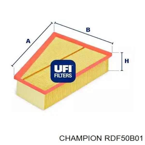 Pióro wycieraczki szyby przedniej kierowcy Champion RDF50B01 cena, od 11,88 USD