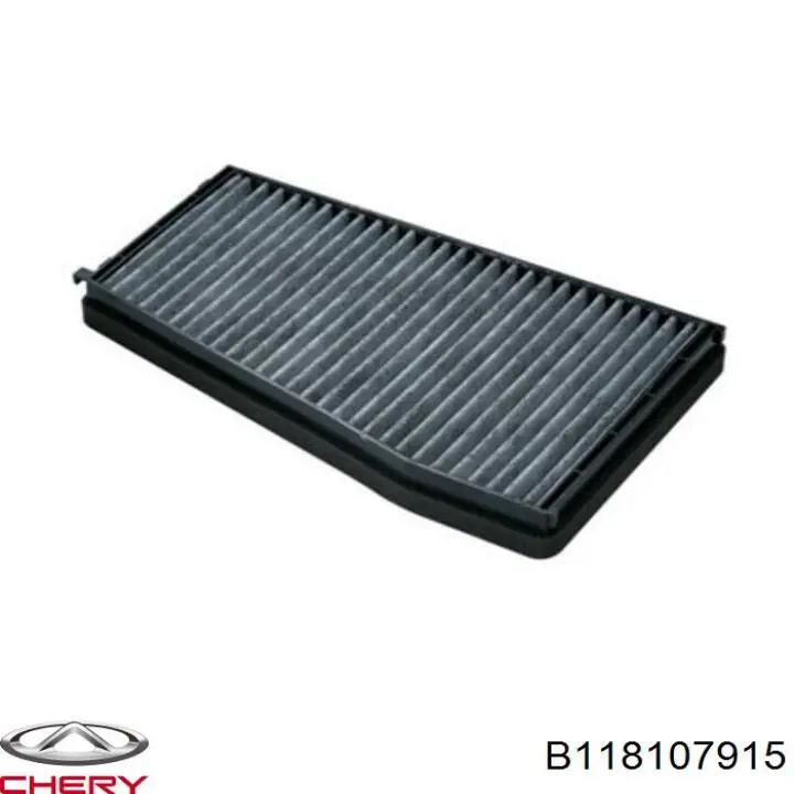Do koszyka B118107915 Chery Filtr kabiny