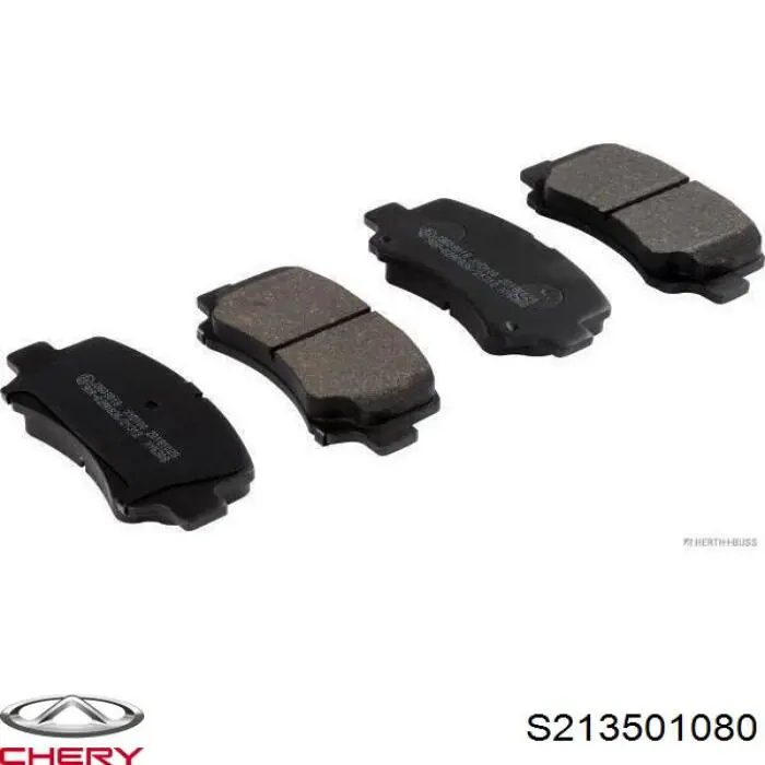 Klocki hamulcowe przednie tarczowe Chery S213501080 cena, od 20,41 USD
