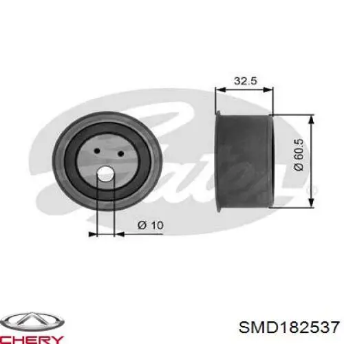Do koszyka SMD182537 Chery Rolka napinacza paska rozrządu