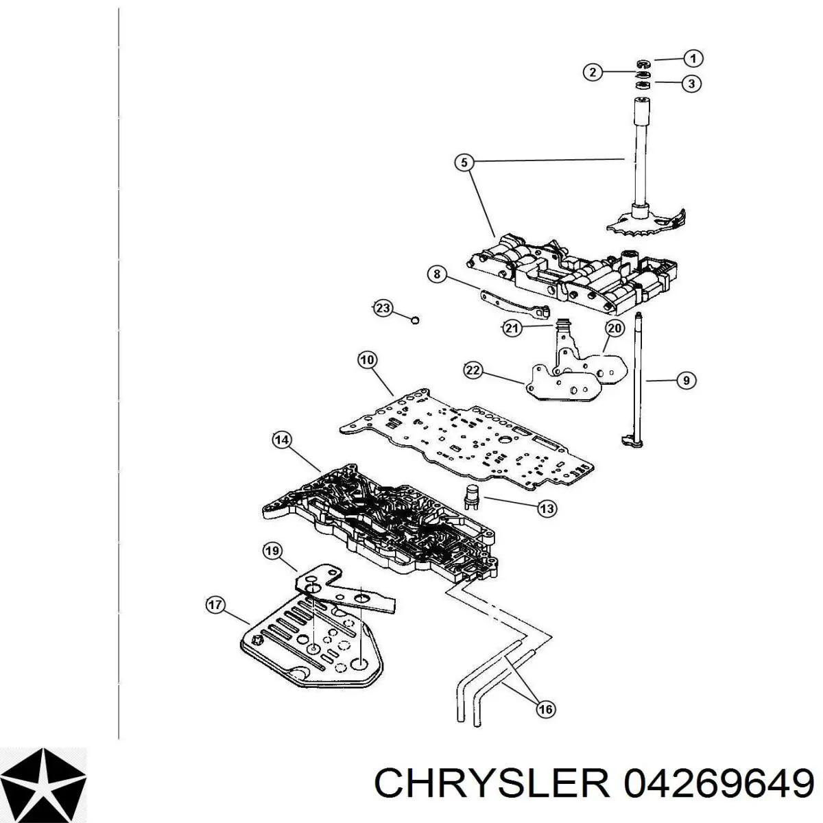 04269649 Chrysler Filtr automatycznej skrzyni biegów
