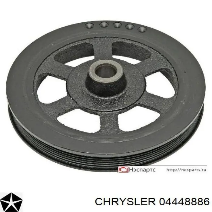 04448886 Chrysler Koło pasowe wału korbowego