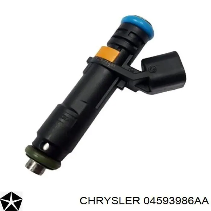Wtryskiwacz paliwa Chrysler 4593986AB cena, od 7,84 USD