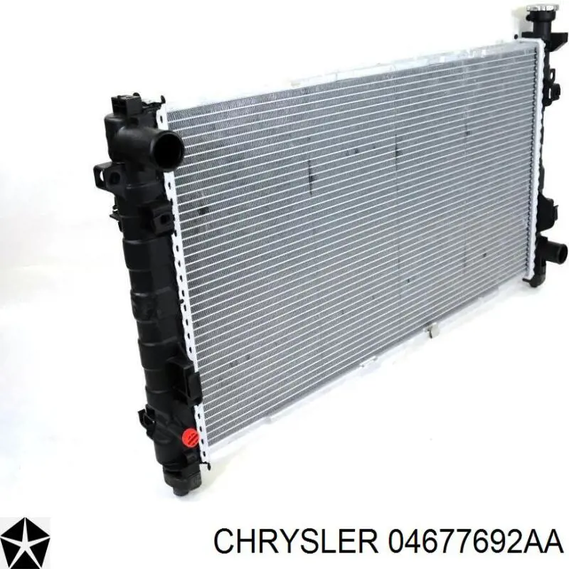 Chłodnica silnika Chrysler 04677692AA cena, od 193,93 USD