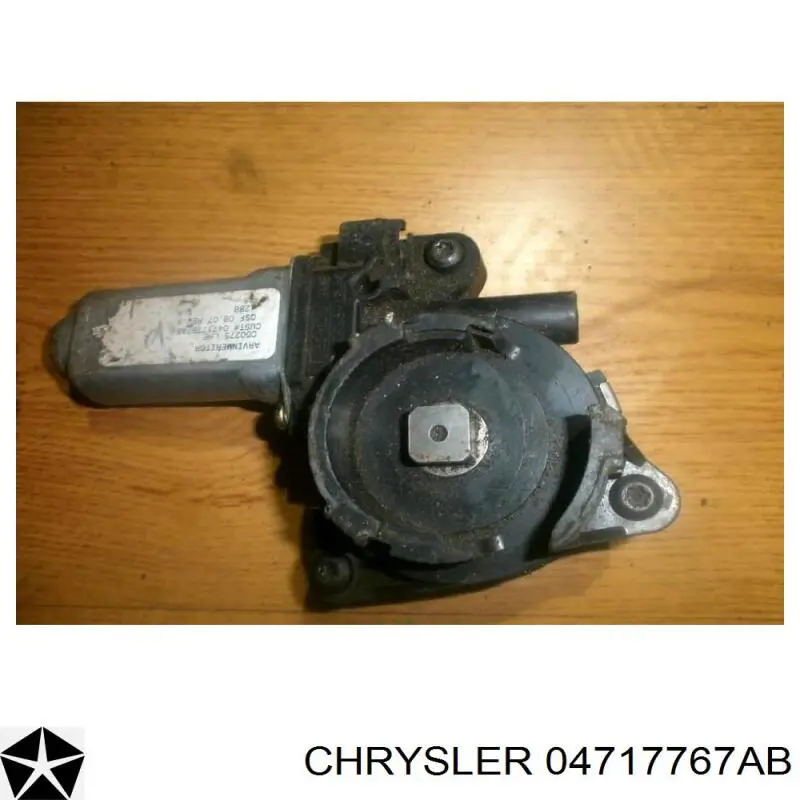 Mechanizm podnoszenia szyby drzwi przednich lewych Chrysler 04717767AB cena, od 68,20 USD