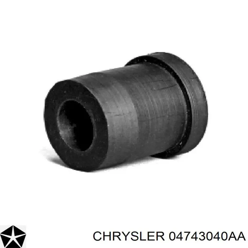 Do koszyka 04743040AA Chrysler Silentblock tylnego resoru tylny