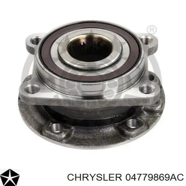 04779869AC Chrysler Piasta przednia