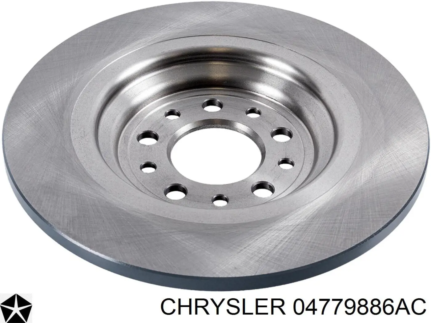 Do koszyka K68243428AB Chrysler Tarcza hamulcowa tylna
