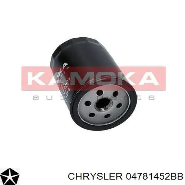 Filtr oleju Chrysler 04781452BB cena, od 8,15 USD