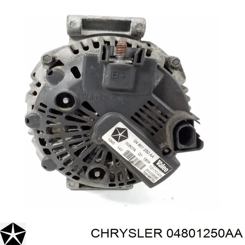 Alternator Chrysler 04801250AA cena, od 171,11 USD
