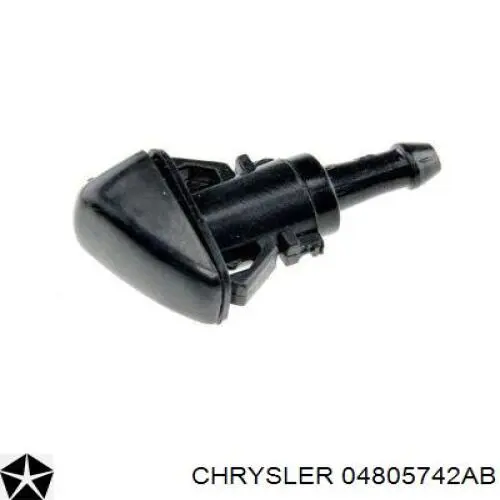 Dysza spryskiwacza szyby przedniej Chrysler 04805742AB cena, od 7,92 USD