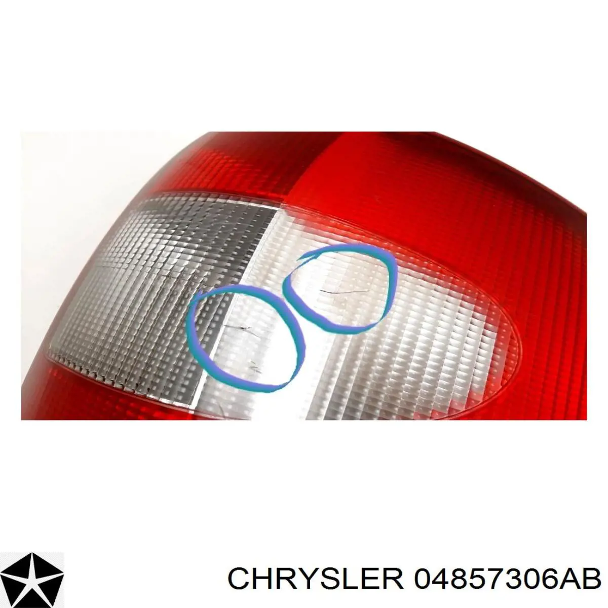 Lampa zespolona tylna prawa Chrysler 04857306AB cena, od 85,77 USD
