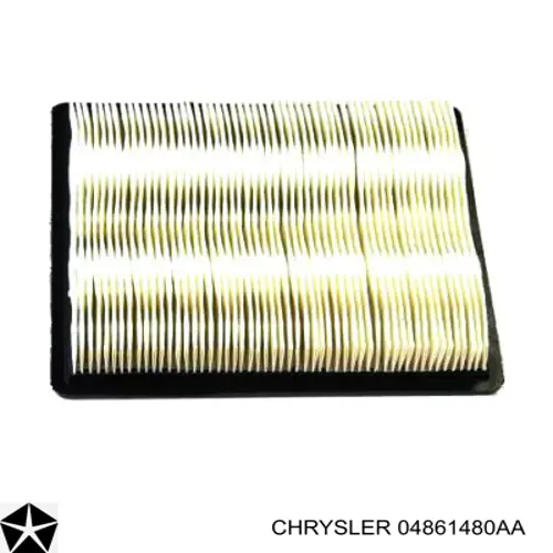 Do koszyka 04861480AA Chrysler Filtr powietrza