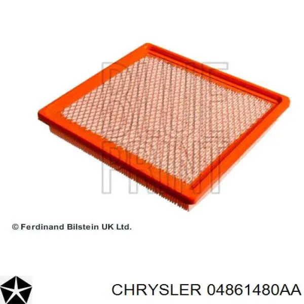 Filtr powietrza Chrysler 04861480AA cena, od 9,38 USD