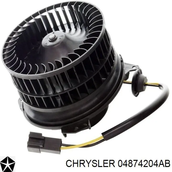 Silniczek wentylatora nagrzewnicy (ogrzewacza wnętrza) Chrysler 4882397AB cena, od 57,89 USD