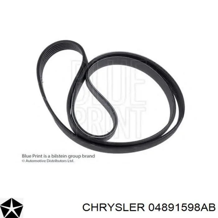 04891598AB Chrysler Pas napędowy mechanizmów