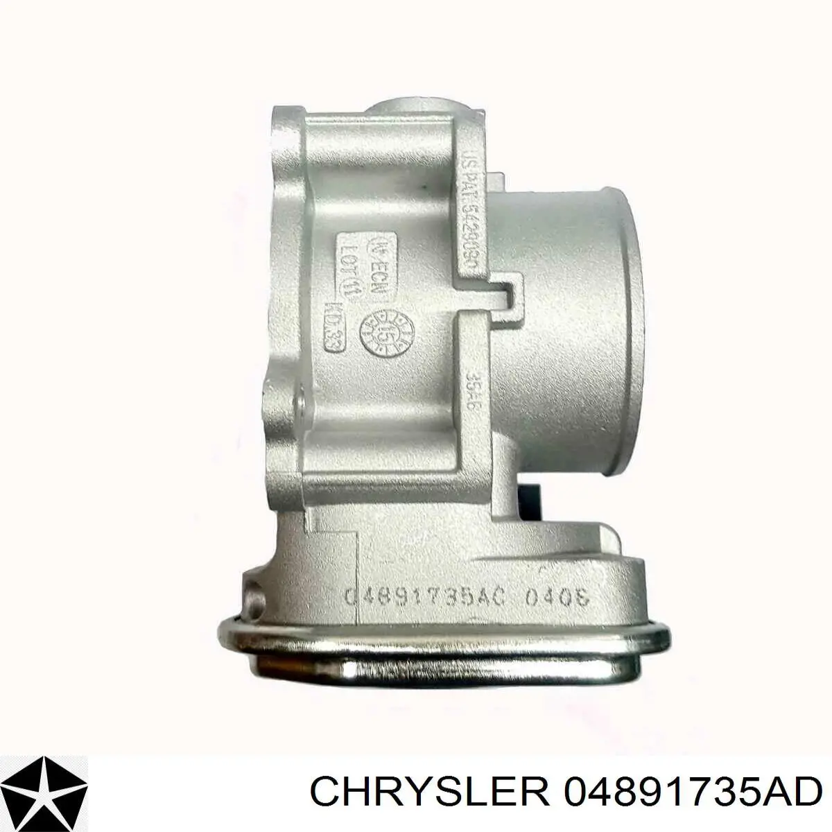 Przepustnica, komplet Chrysler 04891735AD