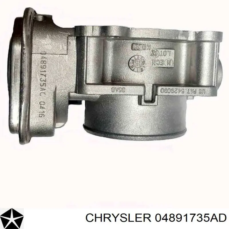 Przepustnica, komplet 04891735AD Chrysler