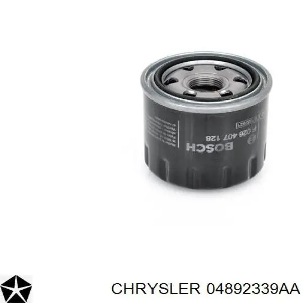 Do koszyka 04892339AA Chrysler Filtr oleju