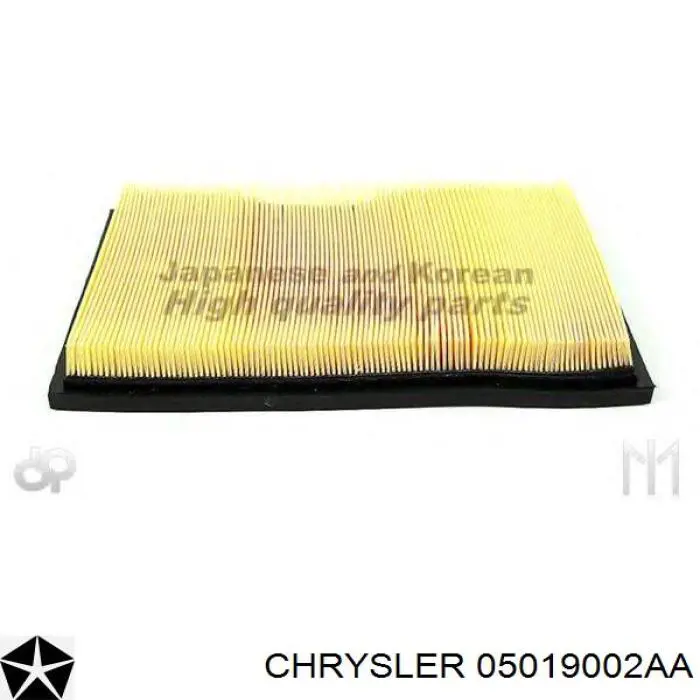 Filtr powietrza Chrysler 05019002AA cena, od 9,80 USD