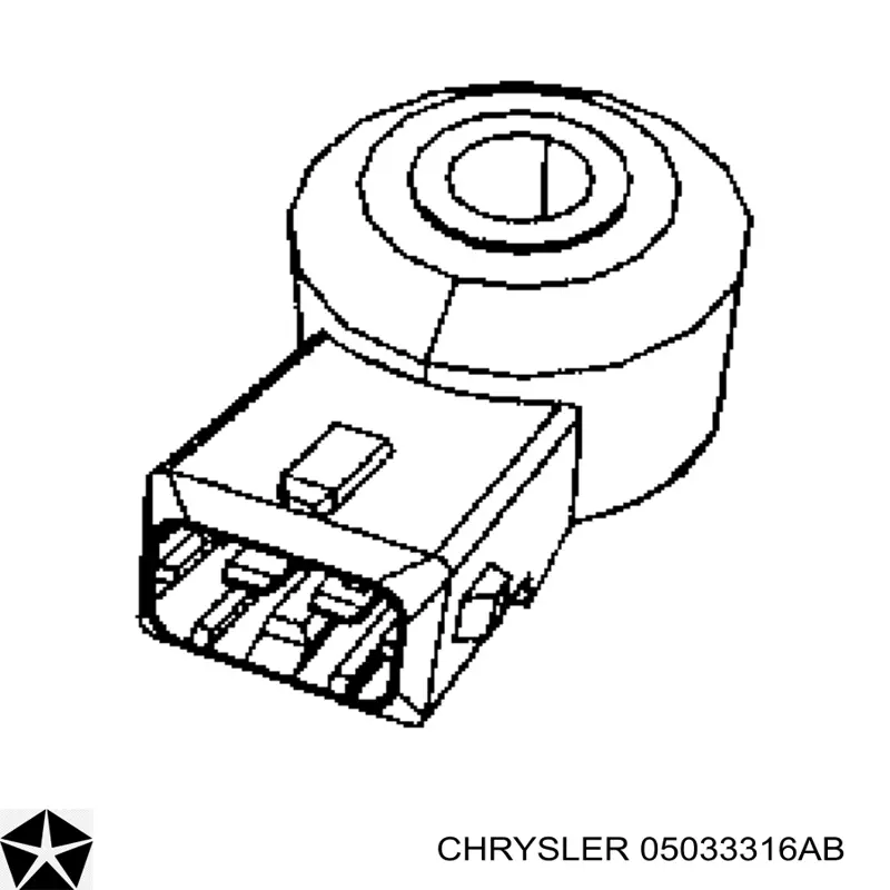 Do koszyka 05033316AB Chrysler Czujnik stukowy (czujnik spalania stukowego)