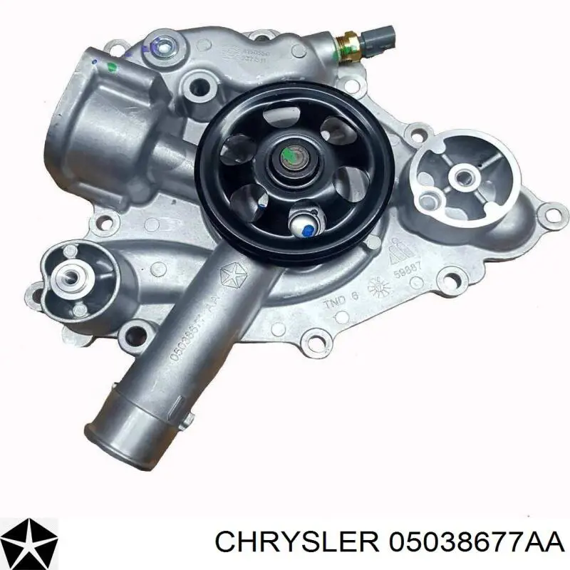 Do koszyka 05038677AA Chrysler Pompa chłodząca wodna