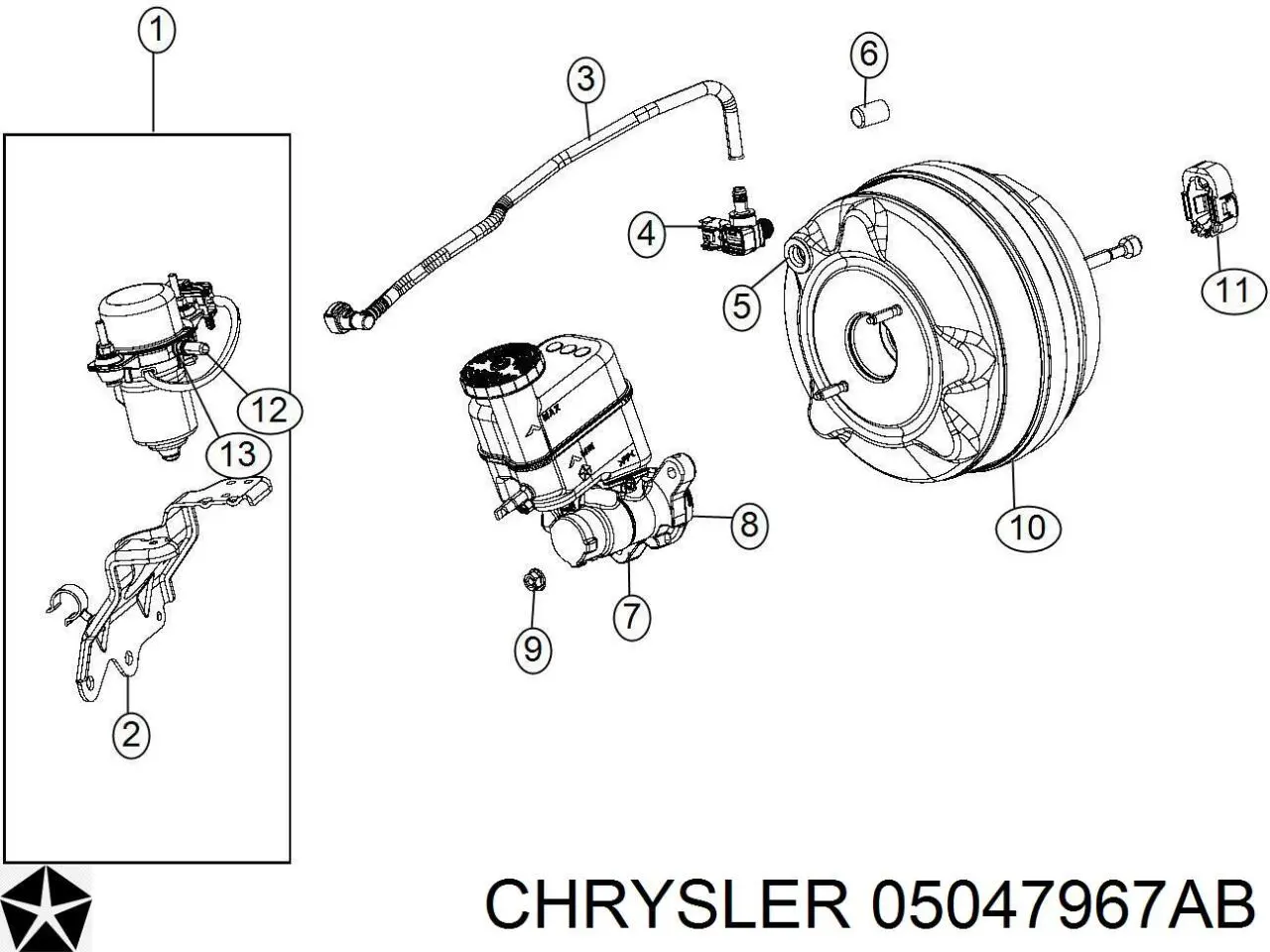  Pompa podciśnienia Jeep Cherokee 