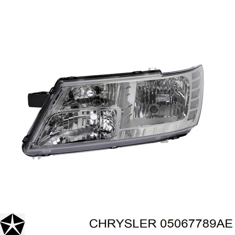 5067789AC Chrysler Reflektor lewy