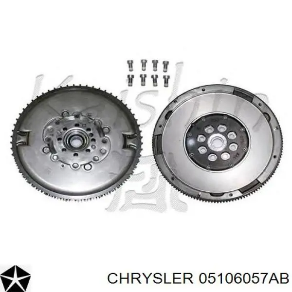 Do koszyka 05106057AB Chrysler Koło zamachowe silnika