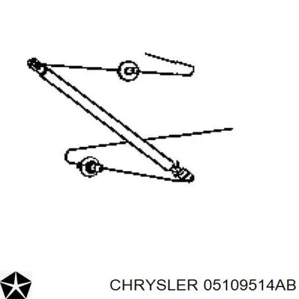Do koszyka 05109514AB Chrysler Amortyzator klapy bagażnika (3/5 drzwi-tylnych)