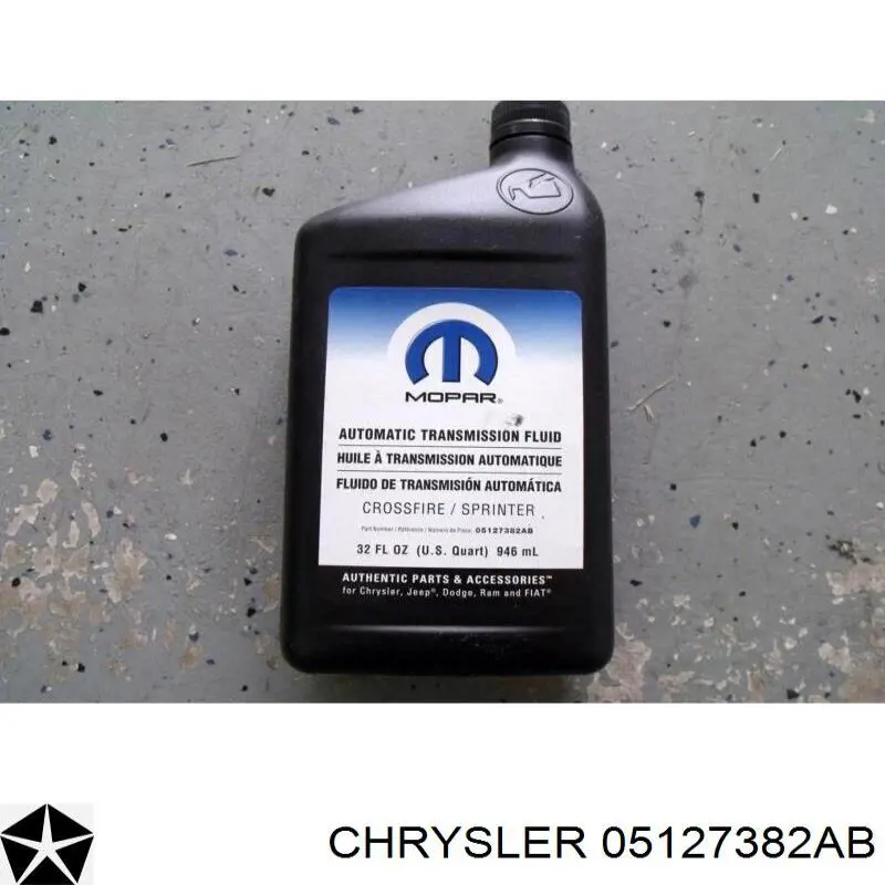 Do koszyka 05127382AB Chrysler Olej przekładniowy