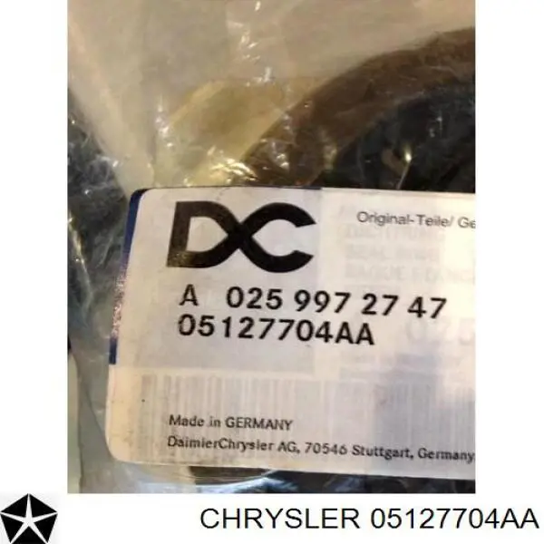 Uszczelniacz reduktora mostu tylnego Chrysler 05127704AA cena, od 14,66 USD